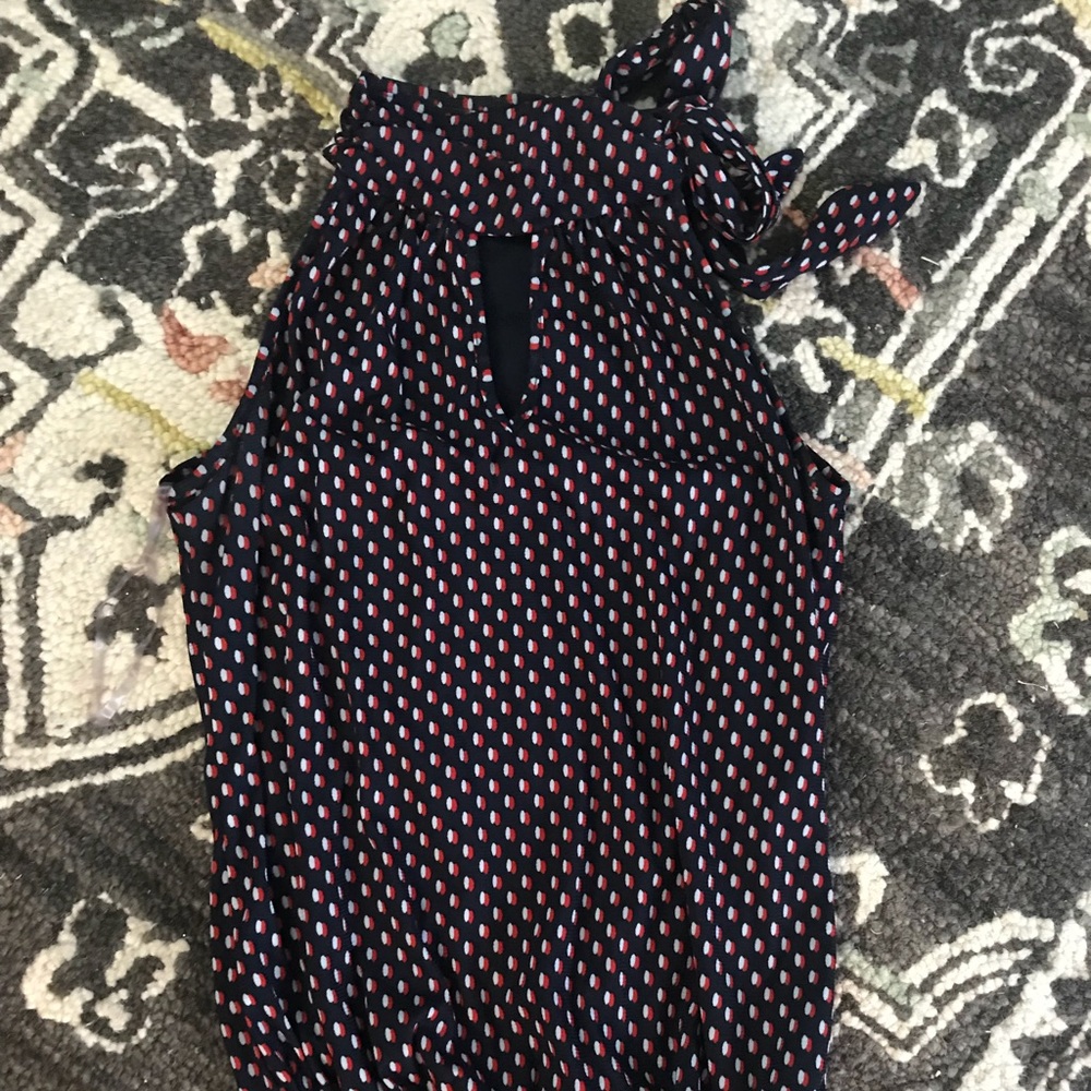 Pok a dot blouse